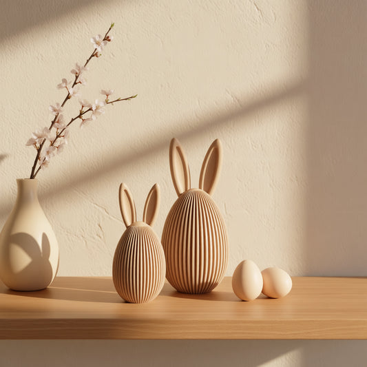 Påskeegg med ører – sett med to