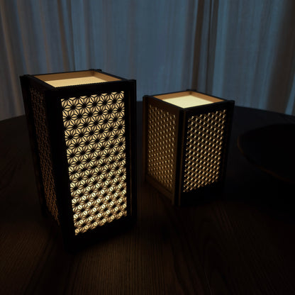 Japansk Shoji Bordlampe