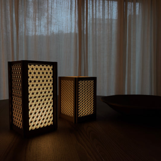 Japansk Shoji Bordlampe